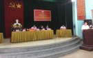 Hội nghị tiếp xúc cử tri của Đại biểu HĐND huyện trước kỳ họp thứ 8, HĐND huyên khóa XIX tại xã Yên Ninh